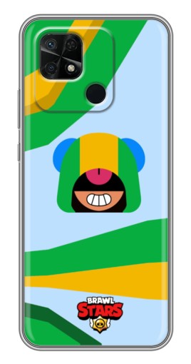 Силиконовый чехол с изображением "Арт Леон" для Xiaomi Redmi 10C