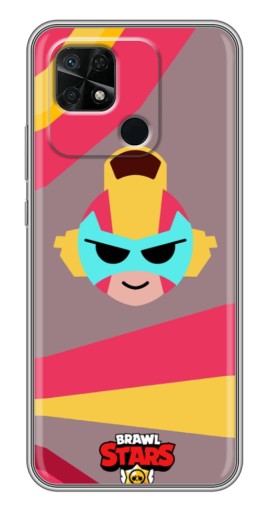Силиконовый чехол с изображением "АРТ MAX" для Xiaomi Redmi 10C