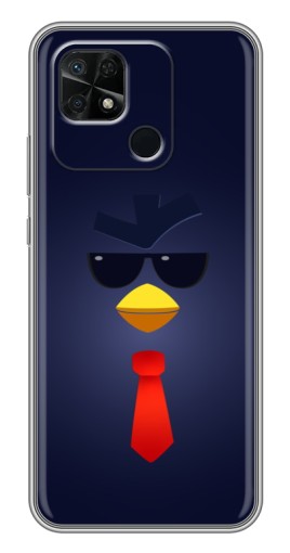Силиконовый чехол с изображением "Арт Мистер Пи" для Xiaomi Redmi 10C