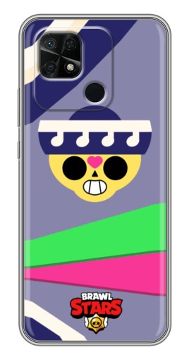 Силиконовый чехол с изображением "Арт Poco" для Xiaomi Redmi 10C