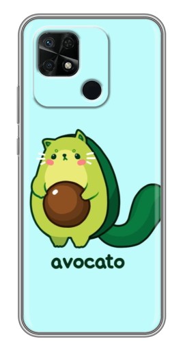 Чехол с картинкой "Avocato" для Xiaomi Redmi 10C
