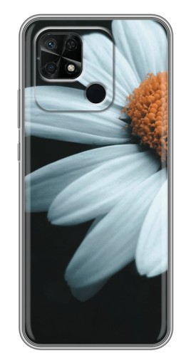 Чехол с картинкой "Белая ромашка" для Xiaomi Redmi 10C