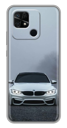 Чехол с принтом "БМВ в тумане" для Xiaomi Redmi 10C
