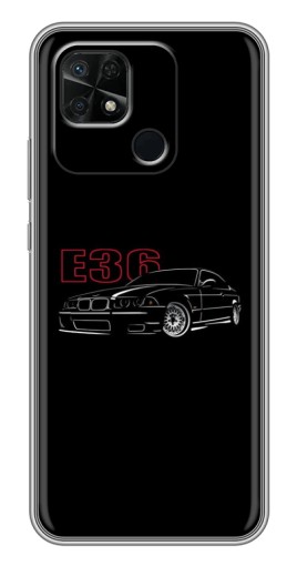 Чехол с принтом "BMW E36" для Xiaomi Redmi 10C