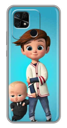 Чехол с принтом "Boss and Boy" для Xiaomi Redmi 10C
