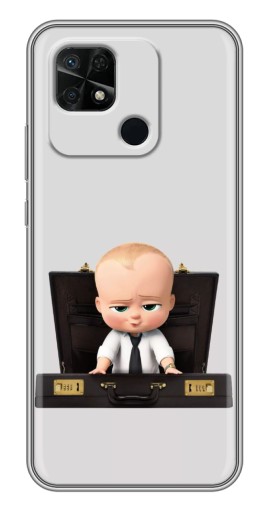 Чехол с принтом "Босс с чемоданом" для Xiaomi Redmi 10C