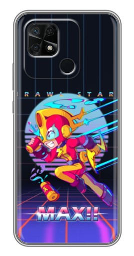 Чехол с картинкой "Brawl MAX" для Xiaomi Redmi 10C