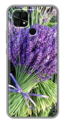 Чехол с картинкой "Букет лаванды" для Xiaomi Redmi 10C