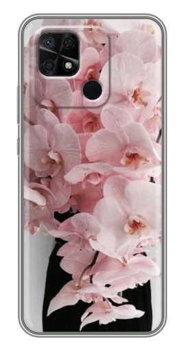 Чехол с печатью "Букет орхидеи" для Xiaomi Redmi 10C