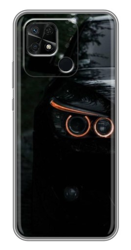 Чехол с картинкой "Черный БМВ" для Xiaomi Redmi 10C