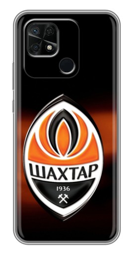 Чехол с принтом "Эмблема Шахтера" для Xiaomi Redmi 10C