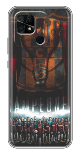 Чехол с принтом "FCB Campeones" для Xiaomi Redmi 10C