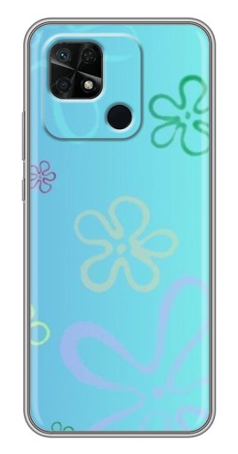 Силиконовый чехол с изображением "Фон" для Xiaomi Redmi 10C