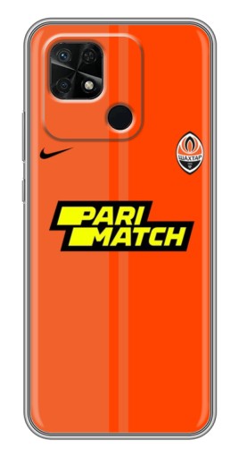 Чехол с печатью "Форма ФК Шахтер" для Xiaomi Redmi 10C
