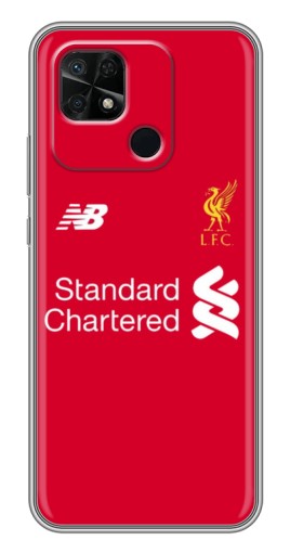 Чехол с печатью "Форма Liverpool" для Xiaomi Redmi 10C