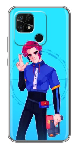 Чехол с картинкой "Гвардеец Кольт" для Xiaomi Redmi 10C