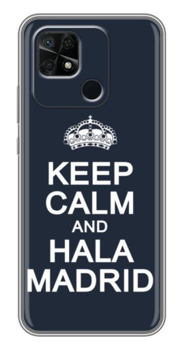 Чехол с принтом "Hala Madrid" для Xiaomi Redmi 10C
