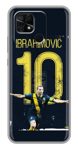 Чехол с печатью "Ибрагимович 10" для Xiaomi Redmi 10C