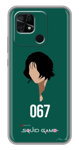 Чехол с принтом "Игрок 067" для Xiaomi Redmi 10C