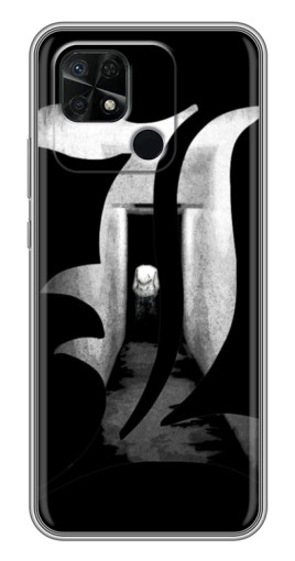 Чехол с картинкой "Инициали Лоулайта" для Xiaomi Redmi 10C