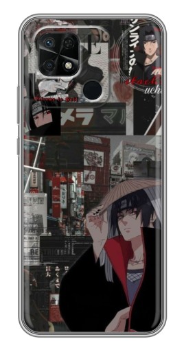 Чехол с печатью "Итачи комиксы" для Xiaomi Redmi 10C