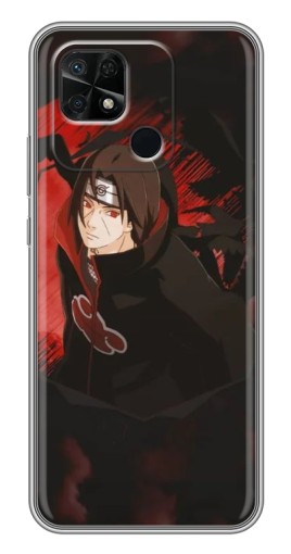 Чехол с картинкой "Итачи в плаще" для Xiaomi Redmi 10C