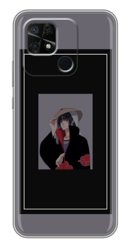 Чехол с принтом "Итачи в рамке" для Xiaomi Redmi 10C