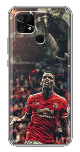 Чехол с принтом "Хищник Погба" для Xiaomi Redmi 10C