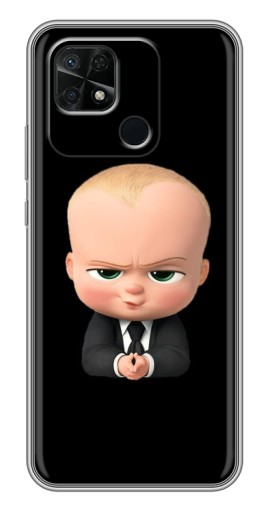 Чехол с принтом "Хитрый Босс" для Xiaomi Redmi 10C