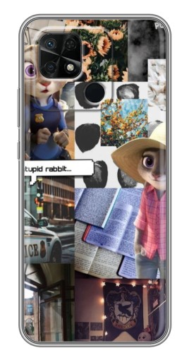 Чехол с печатью "Коллаж Джуди" для Xiaomi Redmi 10C