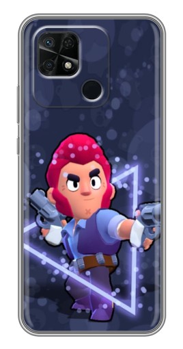 Чехол с картинкой "Кольт Бравл" для Xiaomi Redmi 10C