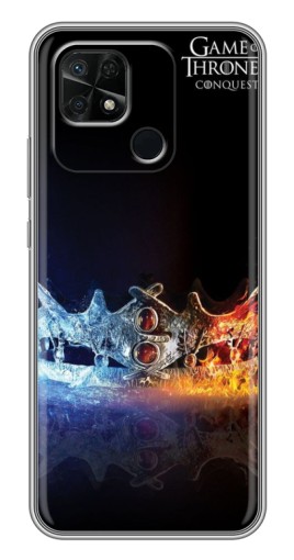 Чехол с печатью "Корона" для Xiaomi Redmi 10C