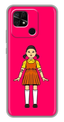 Чехол с картинкой "Кукла" для Xiaomi Redmi 10C