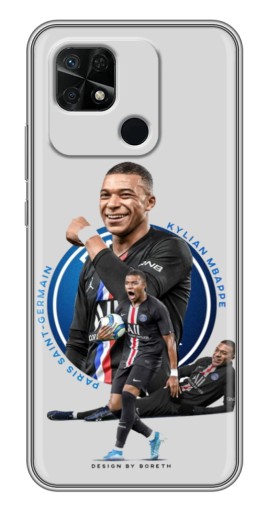 Чехол с печатью "Kylian Mbappe" для Xiaomi Redmi 10C