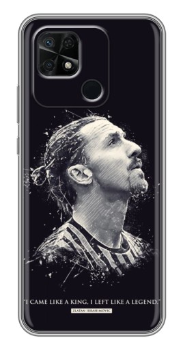 Чехол с картинкой "Легенда Ибрагимович" для Xiaomi Redmi 10C