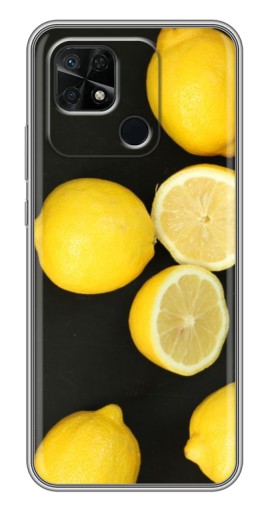 Чехол с печатью "Лимонный стиль" для Xiaomi Redmi 10C