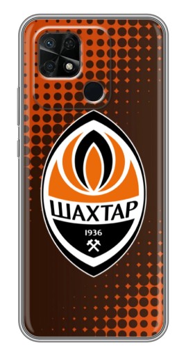 Силиконовый чехол с изображением "Логотип Шахтер Донецк" для Xiaomi Redmi 10C