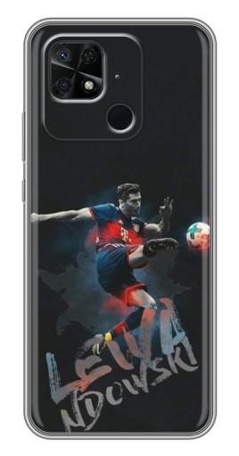 Чехол с печатью "Лёва" для Xiaomi Redmi 10C