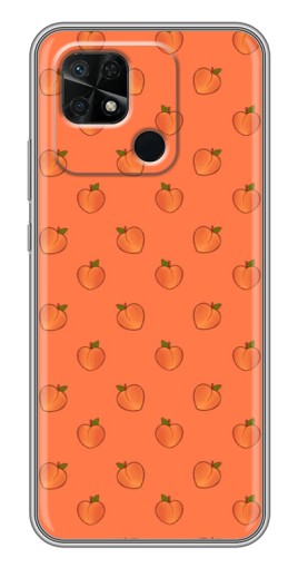 Чехол с картинкой "Маленькие персики" для Xiaomi Redmi 10C