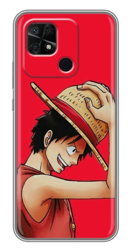 Чехол с картинкой "Манки в шляпе" для Xiaomi Redmi 10C