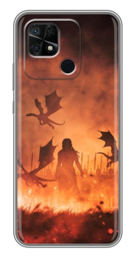 Чехол с печатью "Мать драконов" для Xiaomi Redmi 10C