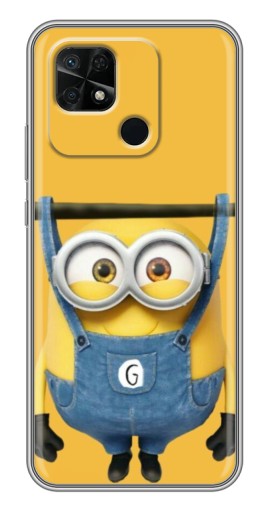 Силиконовый чехол с изображением "Миньон повис" для Xiaomi Redmi 10C