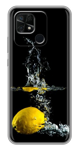 Чехол с принтом "Мокрый Лимон" для Xiaomi Redmi 10C