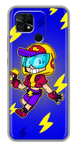 Чехол с печатью "Молниеносная MAX" для Xiaomi Redmi 10C