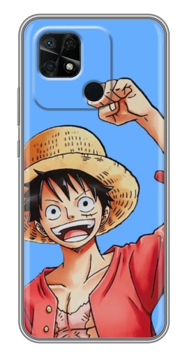 Чехол с печатью "Молодой Манки де Луффи" для Xiaomi Redmi 10C