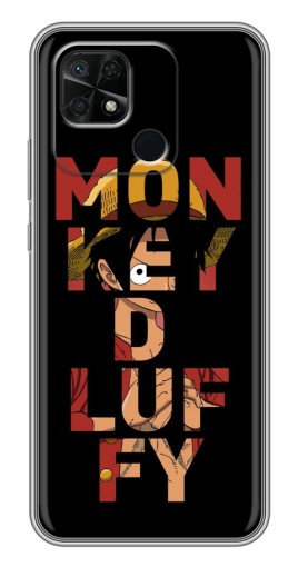 Силиконовый чехол с изображением "Monky d Luffy" для Xiaomi Redmi 10C