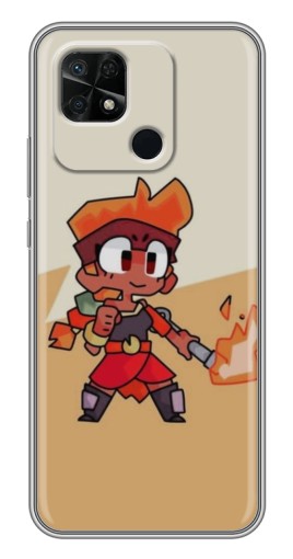 Чехол с печатью "Нарисованная Amber" для Xiaomi Redmi 10C