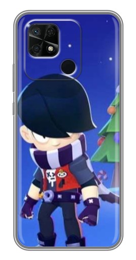 Чехол с принтом "Новогодний Эдгард" для Xiaomi Redmi 10C
