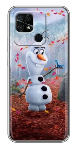 Чехол с принтом "Олаф" для Xiaomi Redmi 10C