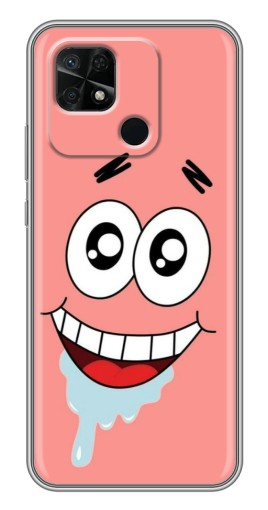 Чехол с картинкой "Патрик" для Xiaomi Redmi 10C